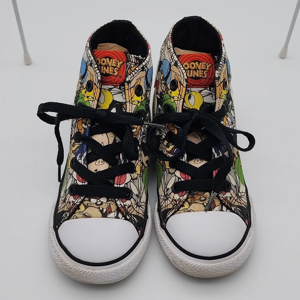 Converse Chuck Taylor All Star High Top Looney Tunes Sneakers, Size Youth 10